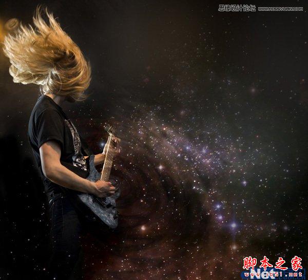 Photoshop设计制作出炫彩的音乐主题海报