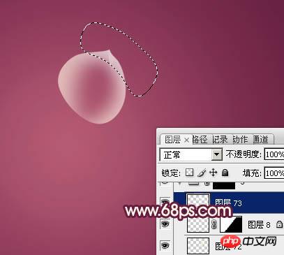 Photoshop设计制作出半透明的光影花朵