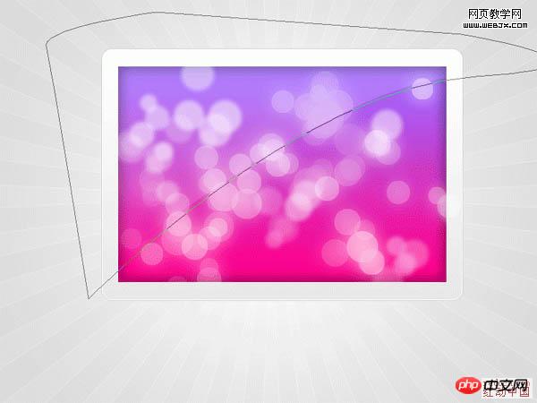 Photoshop 漂亮的紫色光斑图标