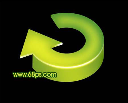 Photoshop 制作一个漂亮的水晶3D图标